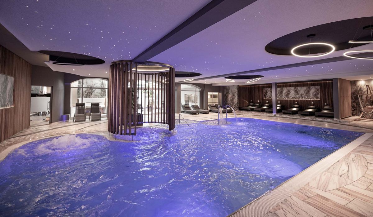 Hotel Almesberger Wellnessurlaub Indoorpool Entspannung